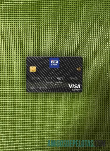 Somália Sombank Visa Signature Card Photolook Front modelo